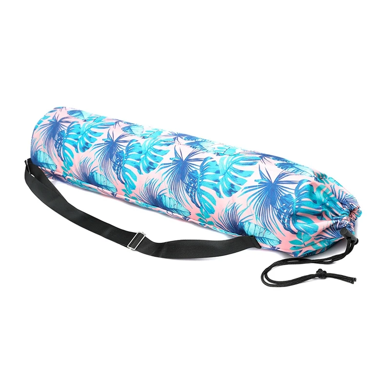 8 colors! Yoga Mat Bag Adjustable Strap, Water Bottle Carrier Inner& Outer Pockets- Fits Most Yoga Mat Sizes