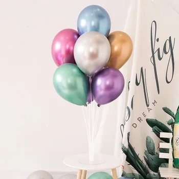 

bases para globos 1set Balloons Column Base anniversaire licorne Table Floating Stand For Wedding Birthday Party Table Balls
