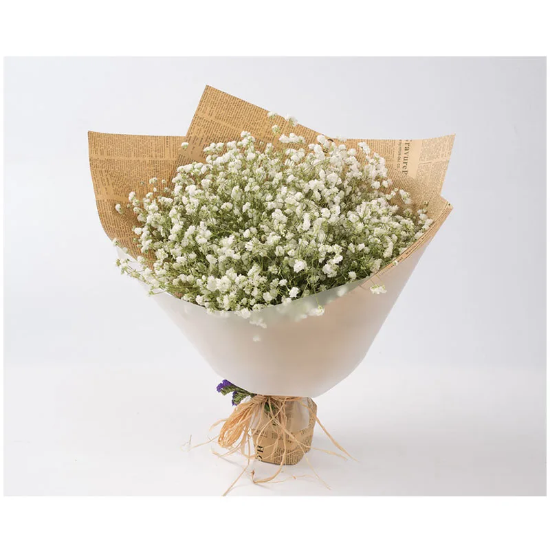 

1 PC Artificial Flowers Fake Flowers Fall Decor for Home Wedding Flower Silk Decor For Home Table Wedding Plastic Gypsophila