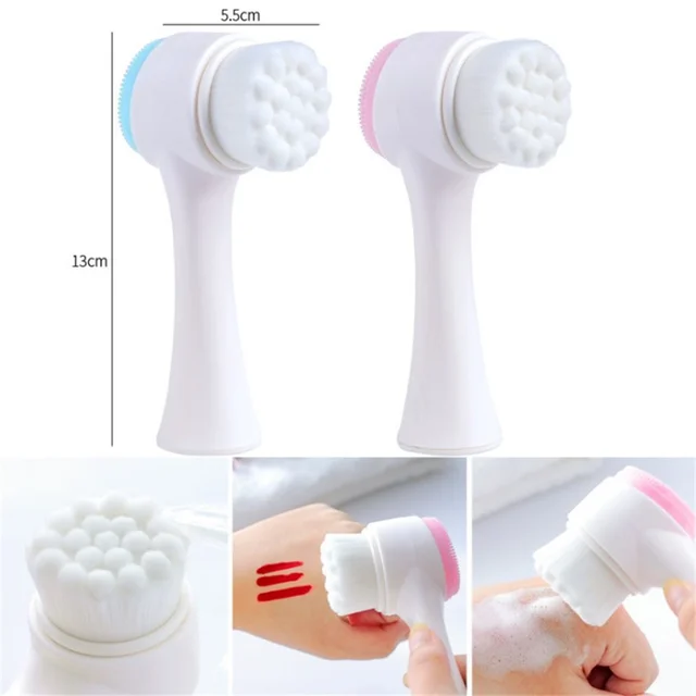 Double-sided Silicone Facial Brush 2