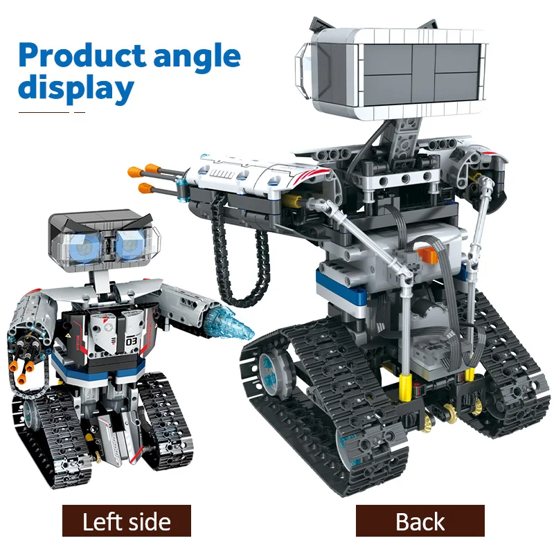 2020 NEW SEMBO Technic RC Robot Building Blocks Creator City Remote Control Intelligent Robot Car Weapon Brick Toys For Children