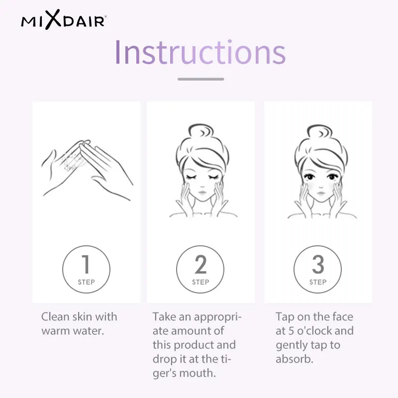 MIXDAIR Nicotinamide сывороточная эссенция отбеливание и Осветление кожи удаление пятен гиалуроновой кислоты усадочная обработка пор уход за кожей