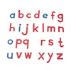 Montessori Wooden 26Pcs Red Blue Alphabets Vowel Consonants English Languages Learning Letters Alphabets Plywood Educational Toy 2