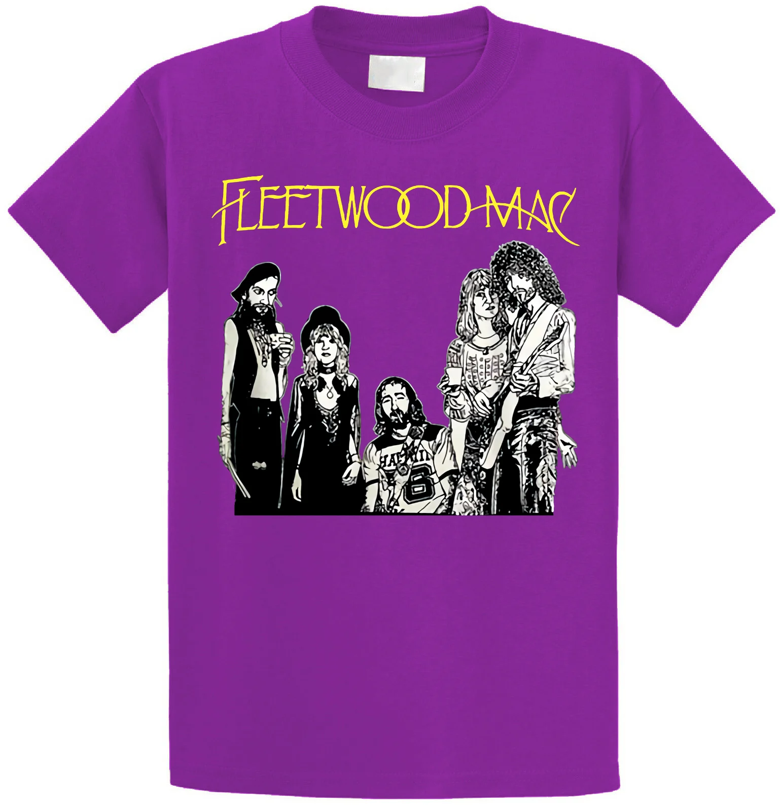 Fleetwood Mac Dreams цепочка цыганские слухи Черная футболка для поклонников рок S-6XL - Цвет: Фиолетовый