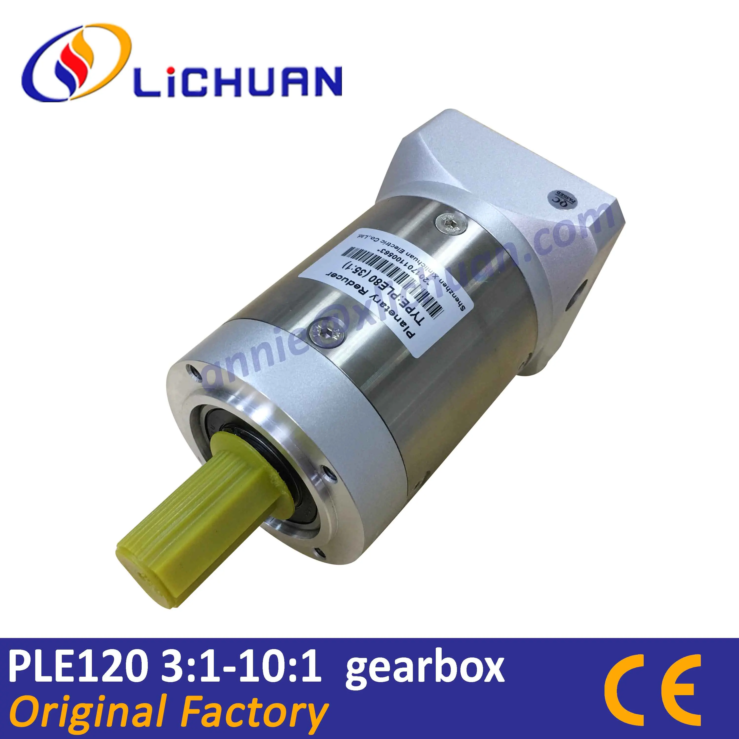 

Lichuan PLE120 3:1 4:1 5:1 7:1 10:1 gear ratio High precision planetary reducer gearbox reducer 120mm Flange