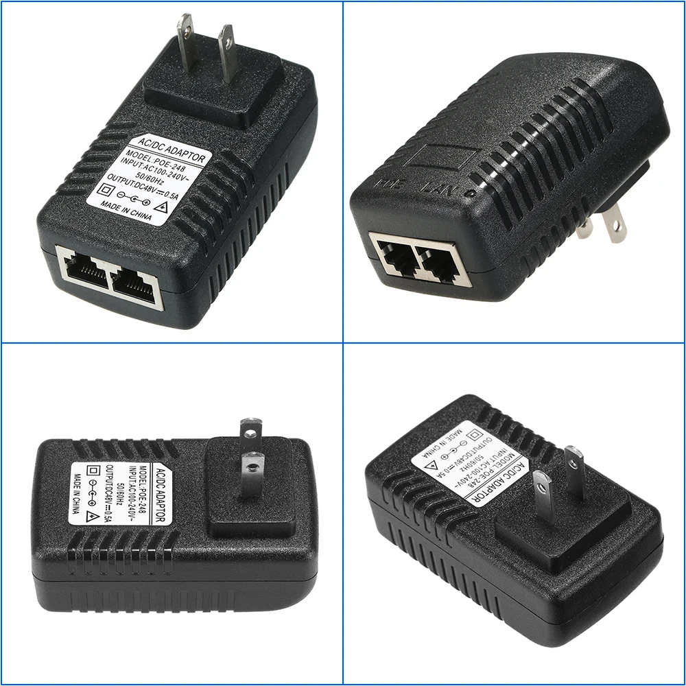 POE инжектор адаптер совместимый с IEEE802.3af для IP камеры телефона беспроводная точка