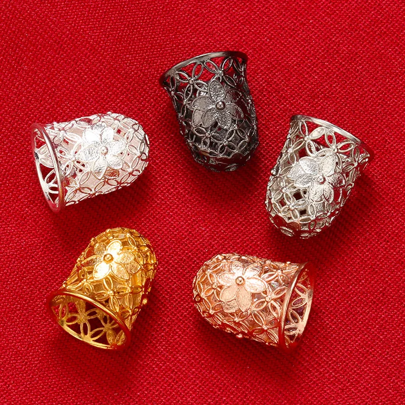 ZHUKOU 12x14,5 мм изысканные бусины, колпачок и кисточка для женщин, браслет, серьги, ювелирные изделия, аксессуары для изготовления, Модель: VH14