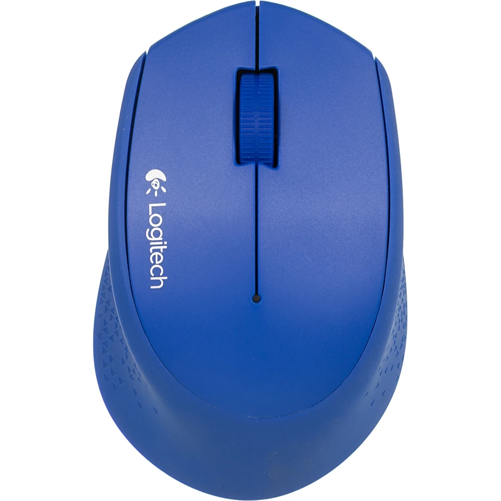 Мышь Logitech M280 синий оптическая(1000dpi) беспроводная USB(2but