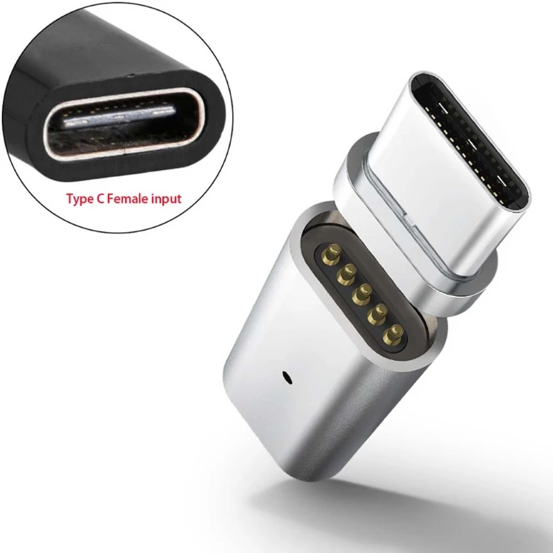 Магнитный Тип C Женский к Micro USB+ Тип C Мужской данных быстрой зарядки адаптер конвертер для samsung huawei Xiaomi htc телефон