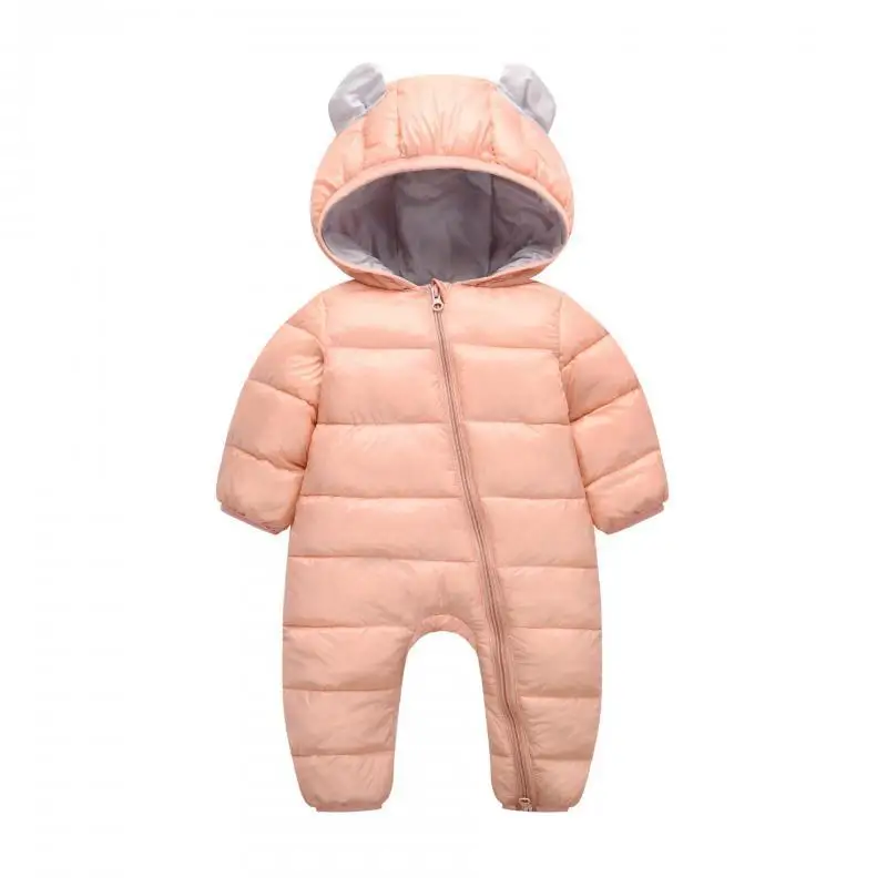 Детская осенне-зимняя верхняя одежда для маленьких мальчиков и девочек зимняя одежда теплые Повседневные детские пальто с капюшоном комбинезон, зимняя одежда, пальто, 7479 - Цвет: C