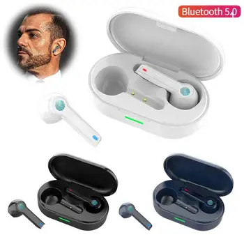 

Noise Isolation Bluetooth Wireless Headset TWS Earphones Mini Earbuds HD Sound with Microphone for Android iOS Cell Phones