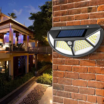 

Solar Light Outdoor Solar Lamp Multi-functional Practical Durable Sunlight Waterproof PIR Motion Sensor Streetlight