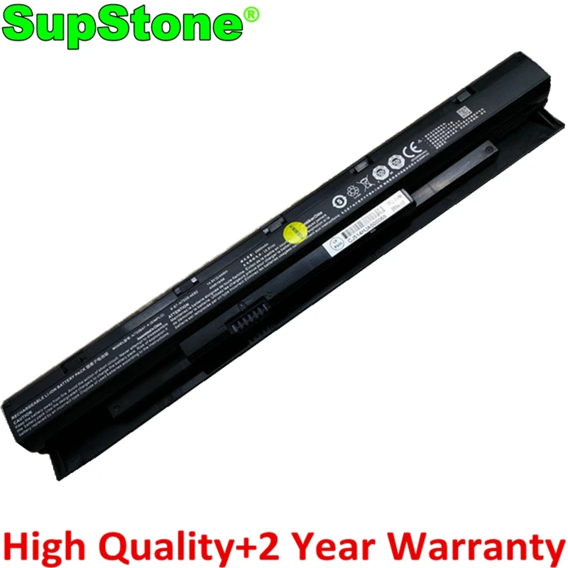 

SupStone New N750BAT-4 Laptop Battery For Clevo N750BU N750WU N751BU N750S 6-87-N750S-31C00 4EB2 3CF1