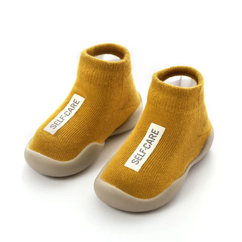 

Cartoon Baby Shoes Socks Non-slip Children First Walkers Rubber Bottom Newborn Anti-slip Infant Toddler Shoes for 0-3 Years Old