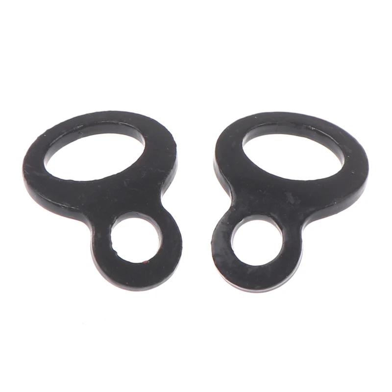 1 Pair Tie Down Strap Rings for Motorcycle Dirt Bike ATV UTV Attach Tie-downs Stainless Steel Tie-Down Strap Rings