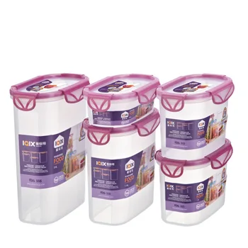 

Oval Freshness Box Refrigerator Storage Box 5 Pieces High-temperature Resistant Factory Direct Selling