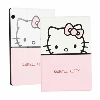 

Kids Cartoon Coloured Drawing Tablet Case for Huawei Mediapad T5 10 AGS2-W09/L09/L03/W19 10.1 Inch Flip Stand Cover Funda+pen