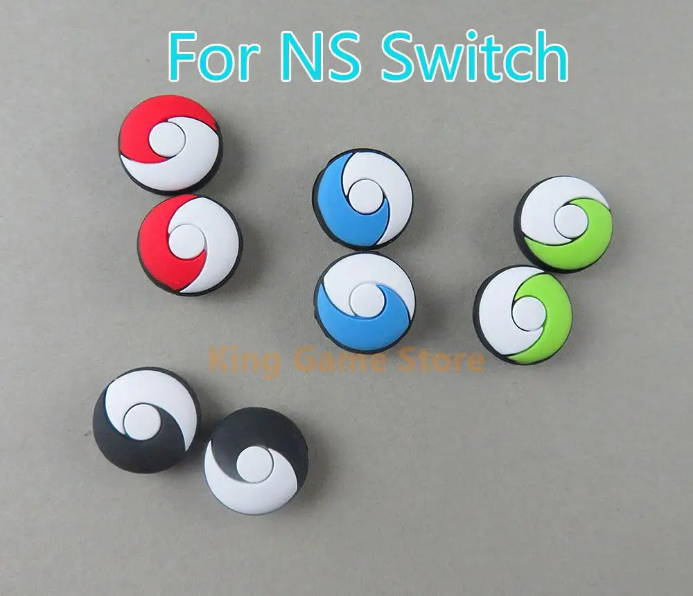 

500pcs/lot Replacement Silicone Analog Thumb Stick Grips Caps for Nintendo Switch NS JoyCon Controller Sticks Skin Joy Con Cap