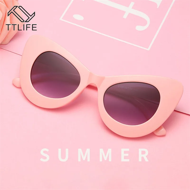 Солнцезащитные очки TTLIFE кошачий глаз для женщин новинка 2019 модные треугольные