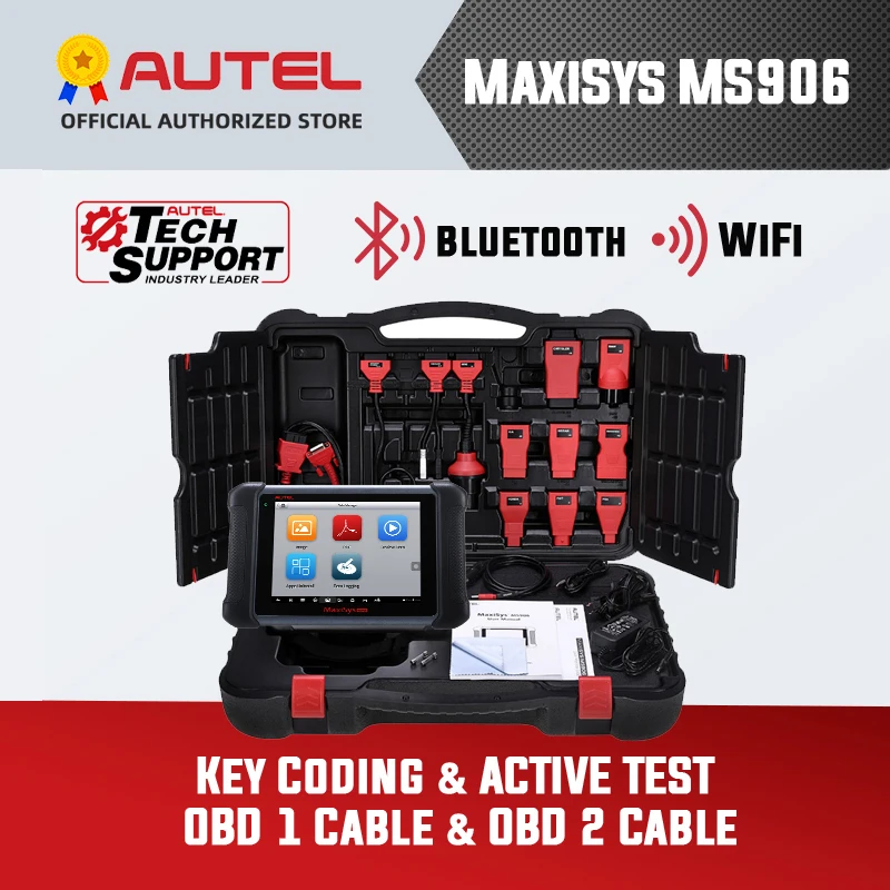 Сканер Autel Maxisys MS906 OBD2 диагностический инструмент для автомобилей расширенная