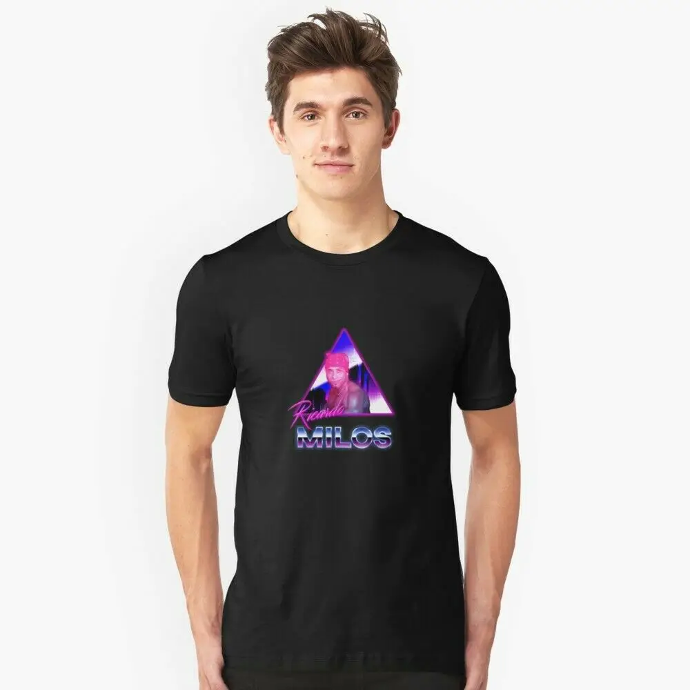 

Ricardo Milos 80'S Aesthetic Slim Fit T-Shirt-Top Gift-Us Man'S- Size S To 5Xl 2019 Unisex Tees