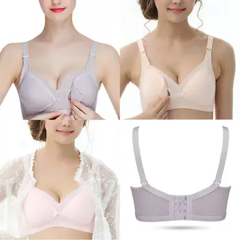 

Maternity Women Underwear Maternity Nursing Bra Breast Feeding Bra For Nursing Push up Pregnant Women Cotton Breastfeeding Bra