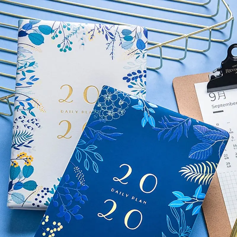 

Leaf Agenda 2020 Planner Organizer A5 Daily Weekly Notebook Manual Travel School