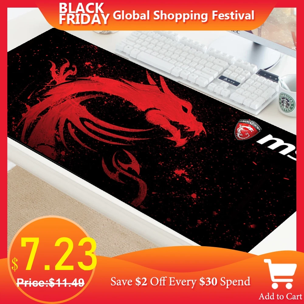 

Mouse Pad Large XL Gamer Anti-slip Rubber Pad Mat Gaming Mousepad to Keyboard Laptop Computer Speed Mice Mouse Grande Play Mats