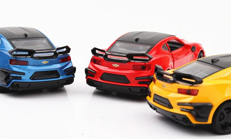Трансформатор 5 же Bumblebee сплав игрушечный автомобиль колесо моделирование звуковой светильник вытянуть назад автомобиль коллекция детские подарки