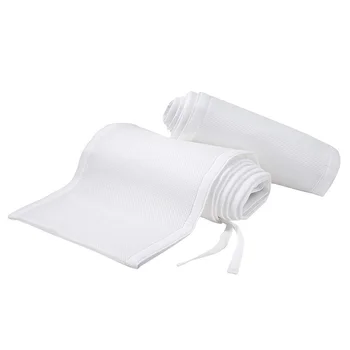 

2pcs Newborn Mesh Crib Liner Anti-collision Infant Bed Protective Guard