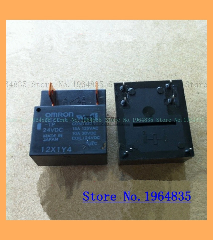 G5CE-1-TP-24VDC 6 G5CA-1A-TP-24V