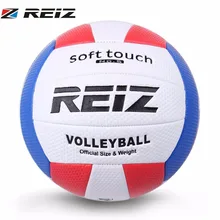 Рейз мягкий касаться волейбол мяч тренировочный конкурс мяч из искусственной кожи стандартный размер 5 открытый Крытый волейбол мяч для студентов