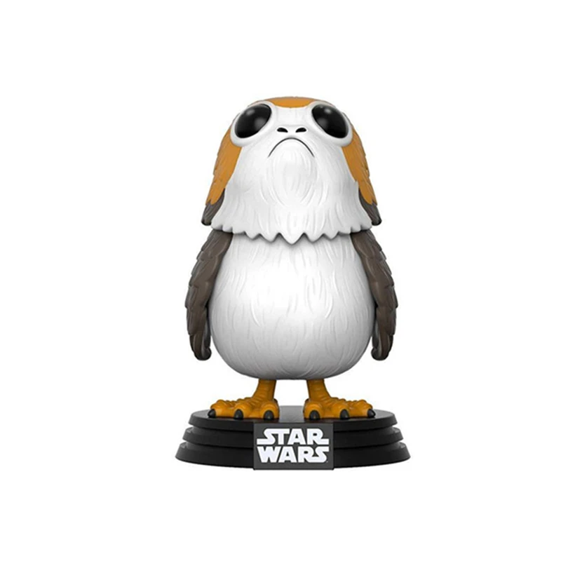 Funko POP Star Wars Bog bird черный и белый воин ПВХ фигурка Коллекция Модель игрушки для детей подарок на день рождения Рождество - Цвет: no box 198