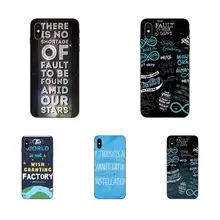 Diseño personalizado de la falla en nuestras estrellas tipografía Galaxy A3 A5 A6 A6s A7 A8 A9 A10 A20E A30 A40 A50 A60 A70 A80 A90 Plus 2018