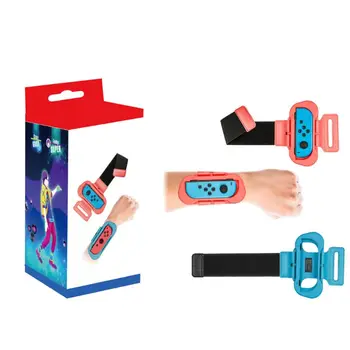 

1 Pair Adjustable Elastic Dance Wrist Band Strap for Switch Joy-Con Controller 28TE