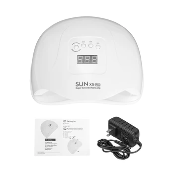 

SUNX5plus 36 LED UV Nail Lamp Light Gel Polish Dryer Art Machine 4 Timing Setting UV Gel Nail Polish LCD Display Nail Dryer