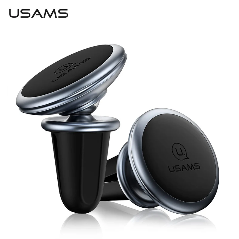 

USAMS Magnetic Car Phone Holder Car Magnet Holder Air Vent Mount Cell Phone Stand mobile Phone Holder for iPhone Xiaomi Huawei