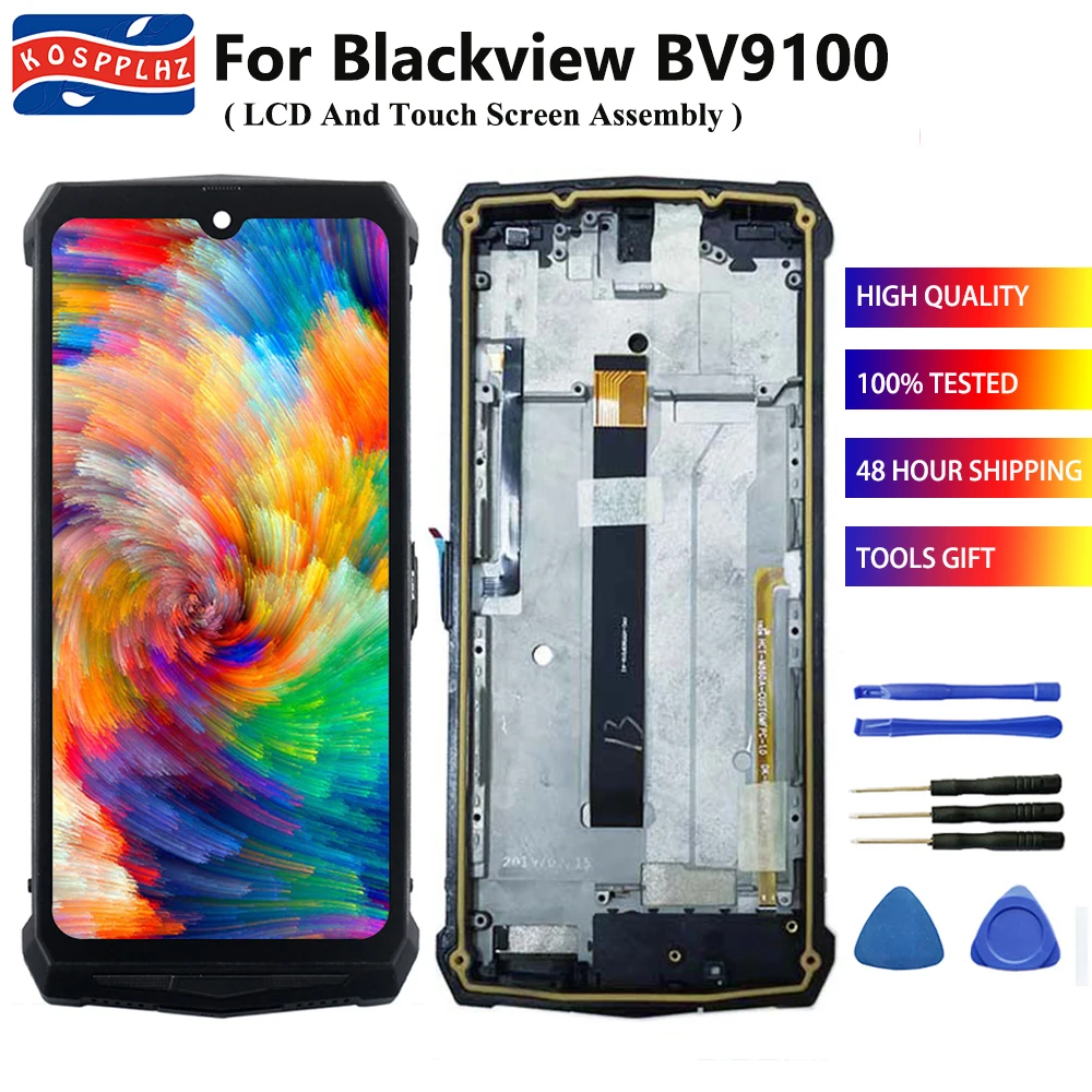 KOSPPLHZ 6 3 &quotоригинальная деталь для Blackview BV9100 ЖК дисплей Дисплей + кодирующий
