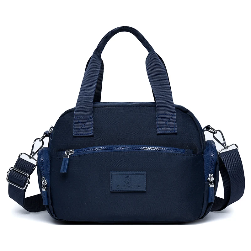 Women Fashion Nylon Crossbody Handbags Travel Top Handle Tote Messenger Bags Shoulder Bag