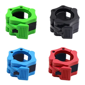

50MM 1 Pcs Fitness Accessories Barbell Rod Dumbbell Plastic Buckle Weighting Weightlighter Biceps Blaster Fitness Accessories