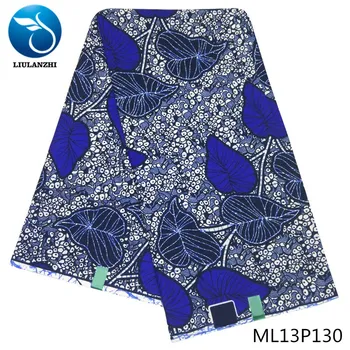

LIULANZHI Ankara wax fabrics New arrival Wax african cotton fabric wholesale wax real fabric 6yards ML13P118-ML13P130