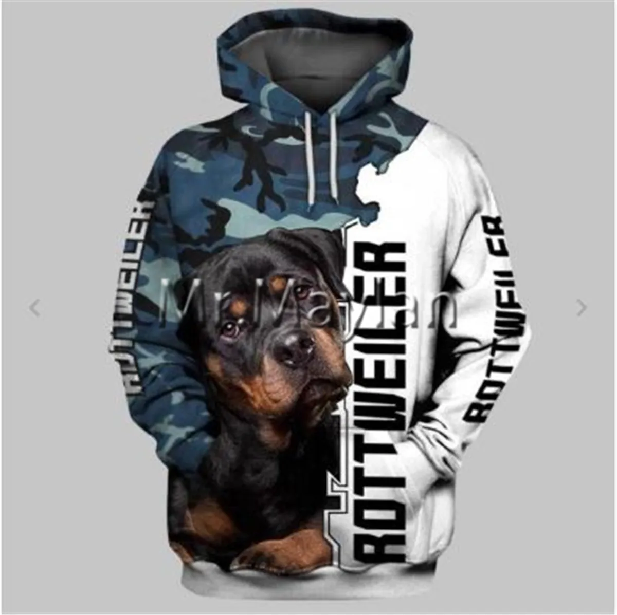 

Rottweiler Gog 3D Full Printing Hoodie Men/women Hipster Camo Streetwear Outfit Spring Boys Hiphop Hoody Sweatshirts Tops H018