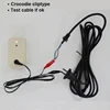 TOYOBER 9V Buzzer Tester Testing Electric Wire Cable PCB Wire Cable Switch Products On-Off Tester with Wire pen Crocodie Clip 6