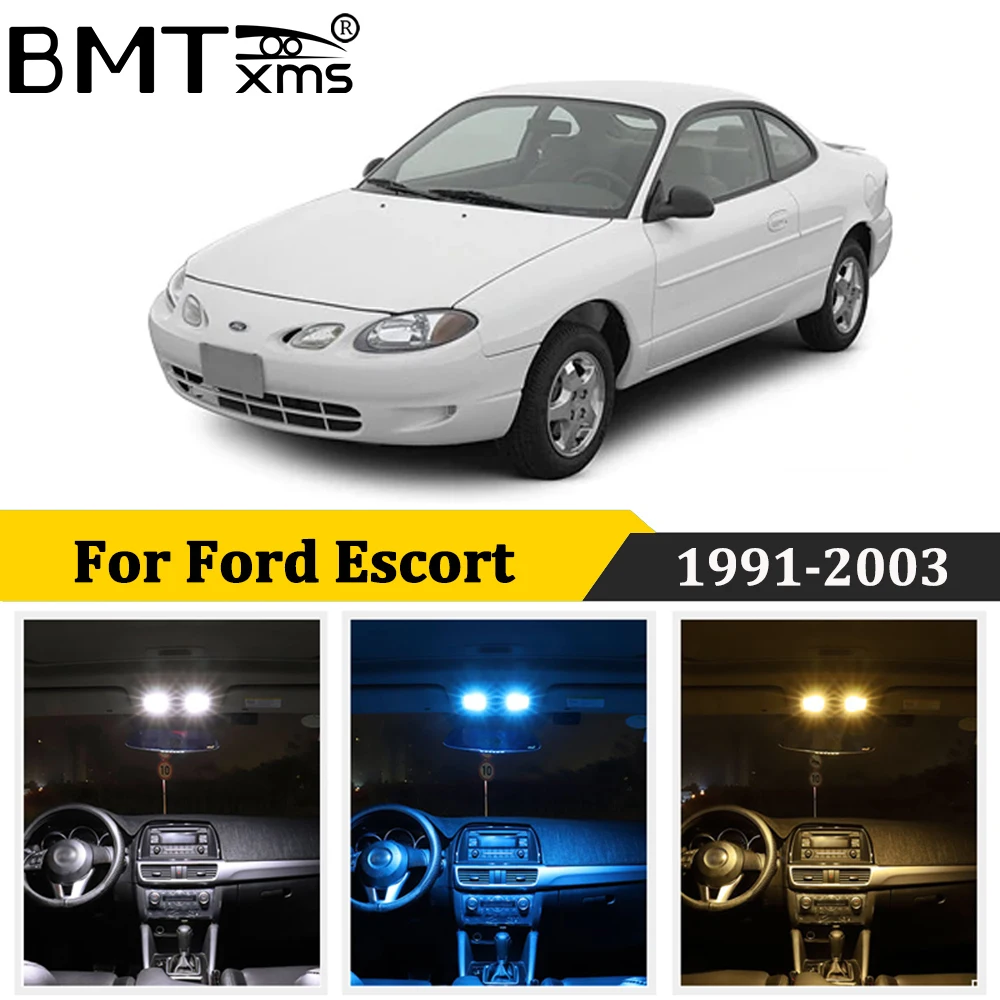 BMTxms Canbus Автомобильный светодиодный купольный светильник для Ford Escort Coupe Sedan Wagon