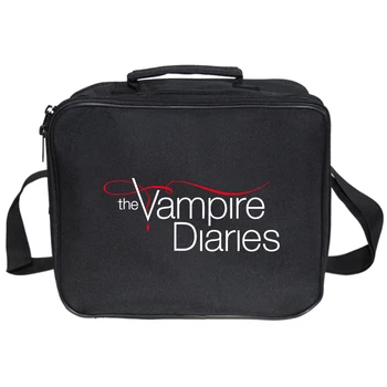 

Kids Lunch Box Bag The Vampire Diaries Lunch Bag for Women Large Tote Bag Bolsa Insulated Thermal Bag Food Bag Men Bento Box