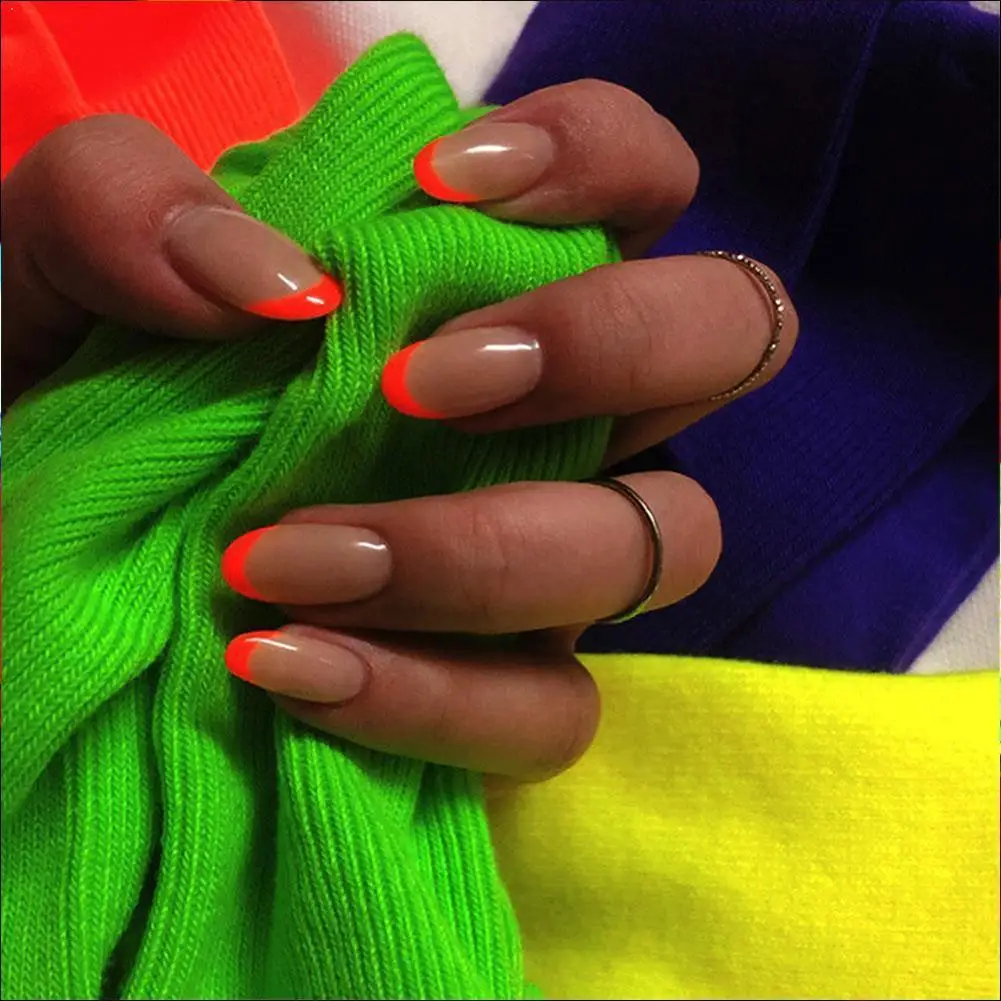 

1 Box Neon Phosphor Powder Nail Glitter Powder Dust Dark Glow Luminous In Nail Powder Glitters The Fluorescent Pigment Z3V5