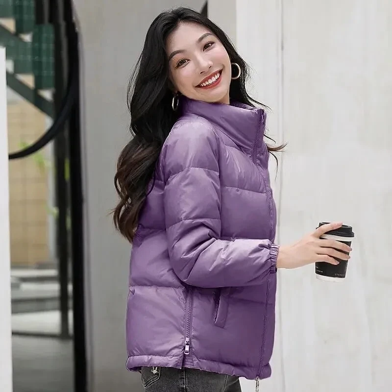 

Female Autumn Winter Jacket 2021 Women New Coat Down Cotton Women Short Fashion All-match Small Padded Jacket Short Coat Loose C