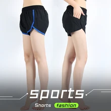 Новинка, 2 шт., женские шорты для йоги, фитнеса, спорта, короткие брюки, для отдыха, спортивная одежда, для спортзала, для бега, женские шорты для женщин