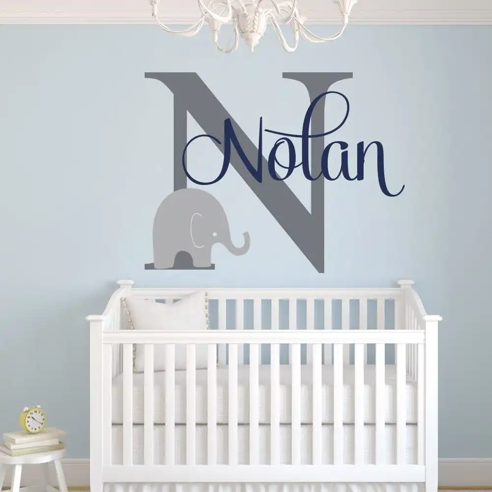 elephant wall hanging nursery