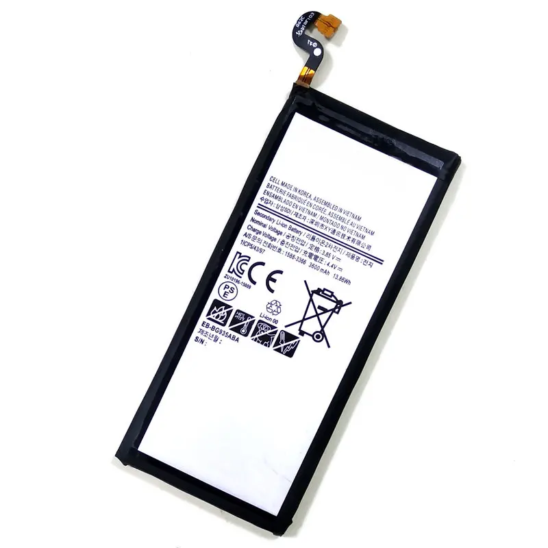 Westrock 3600mAh EB-BG935ABA аккумулятор для сотового телефона Samsung GALAXY S7 Edge G9350 G935FD SM-G935F G935F G935